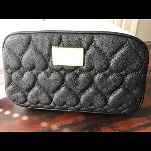 Betsey Johnson Loaf Black Cosmetic Bag